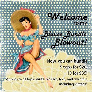 Blouse bundle blowout!